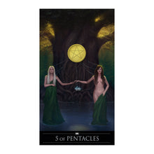 Load image into Gallery viewer, Silver Witchcraft Tarot Cards - Barbara Moore