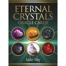 Load image into Gallery viewer, Eternal Crystals Oracle Cards - Jade-Sky