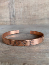 Load image into Gallery viewer, Love Copper Bracelet
