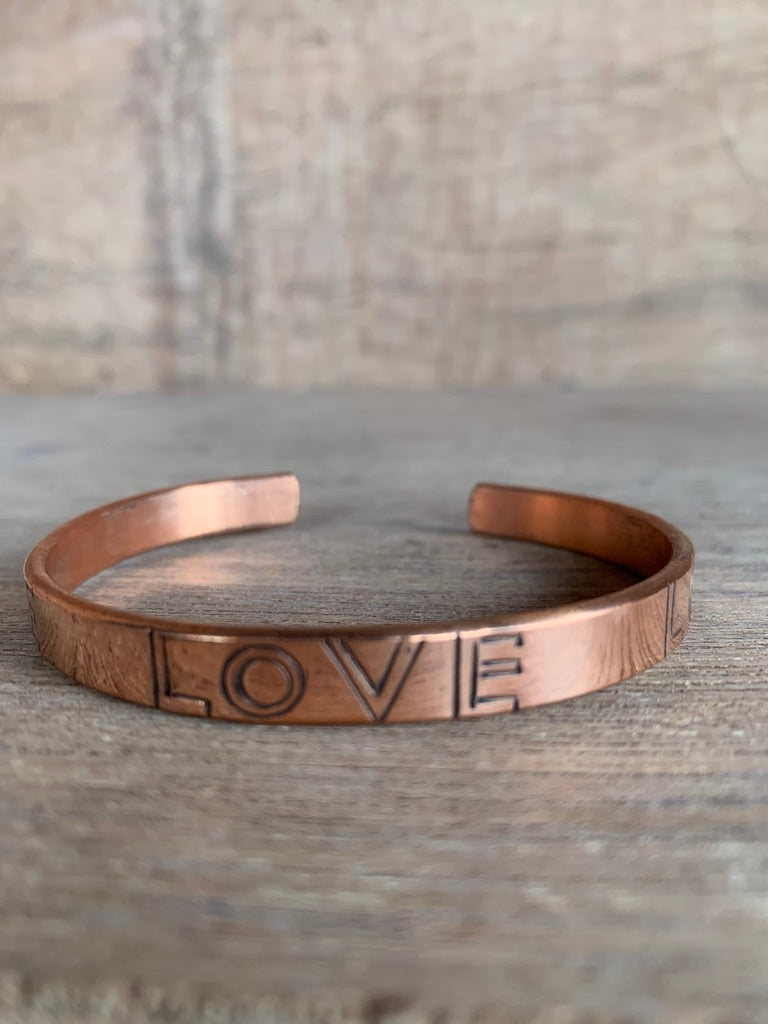 Love Copper Bracelet