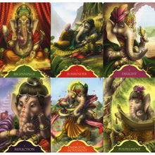 Load image into Gallery viewer, Whispers Of Lord Ganesha Oracle Cards - Angela Hartfield