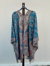 Load image into Gallery viewer, Poncho w/ Golden Threads