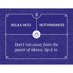 Indigo Sage Affirmation Cards by Akal Pritam