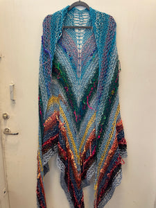 Handmade Chakras Shawl