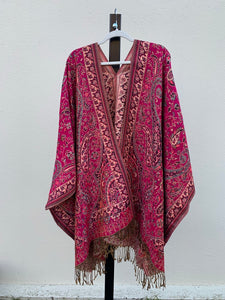 Poncho w/ Golden Threads