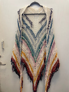 Handmade Chakras Shawl