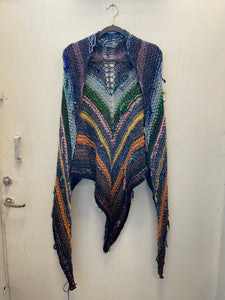 Handmade Chakras Shawl