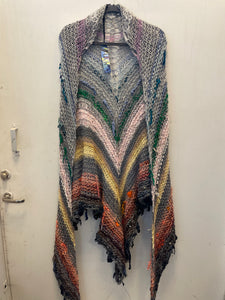 Handmade Chakras Shawl