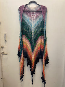 Handmade Chakras Shawl