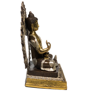 Buddha Shakyamuni w. Aura 2-coloured