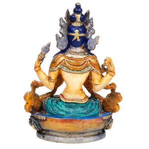 Chenresig Buddha coloured