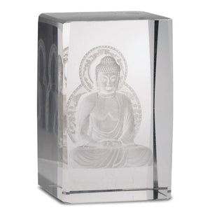 Crystal laser Buddha