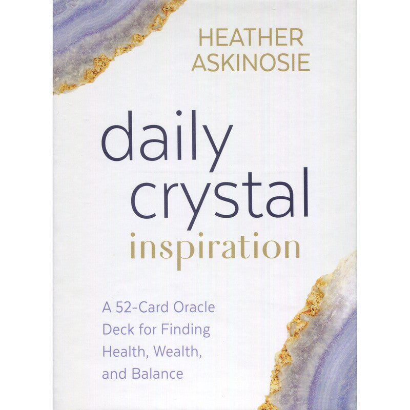 Daily Crystal Inspiration Oracle Cards - Heather Askinosie