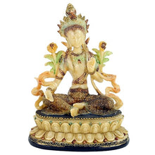Load image into Gallery viewer, Green Tara Female Buddha
