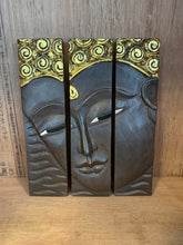 Load image into Gallery viewer, Buddha 3-piece Wall Hanging

