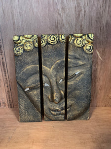 Buddha 3-piece Wall Hanging