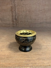 Load image into Gallery viewer, Incense burner brass
