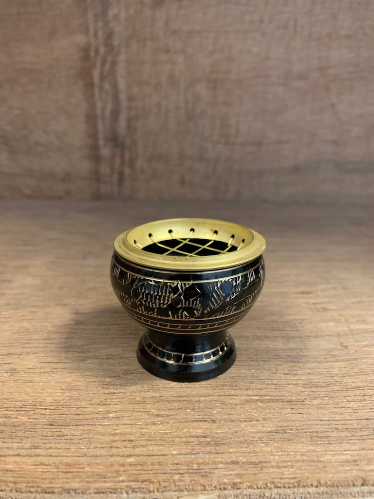 Incense burner brass