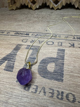 Load image into Gallery viewer, Teardrop Crystal Necklace
