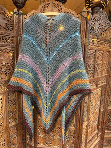 Handmade Chakras Shawl