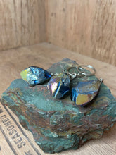 Load image into Gallery viewer, Keychain Rainbow Amethyst
