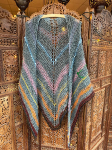 Handmade Chakras Shawl